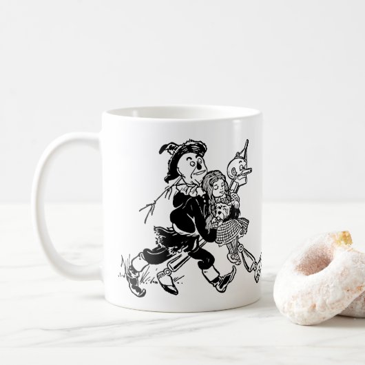  tovenaar van Oz Dorothy Sleeping met papavers Koffiemok (Met donut)