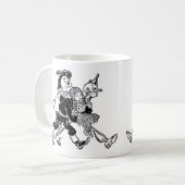  tovenaar van Oz Dorothy Sleeping met papavers Koffiemok (Voorkant links)