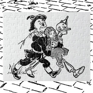  tovenaar van Oz Dorothy Sleeping met papavers Legpuzzel