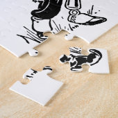  tovenaar van Oz Dorothy Sleeping met papavers Legpuzzel (Zijkant)