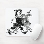  tovenaar van Oz Dorothy Sleeping met papavers Muismat (Met muis)