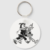 tovenaar van Oz Dorothy Sleeping met papavers Sleutelhanger (Voorkant)