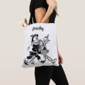  tovenaar van Oz Dorothy Sleeping met papavers Tote Bag (Dichtbij)