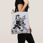  tovenaar van Oz Dorothy Sleeping met papavers Tote Bag (Dichtbij)