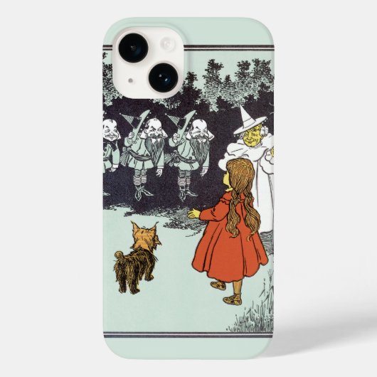  Tovenaar van Oz Dorothy Toto Glinda Munchkins Case-Mate iPhone Case (Achterkant)
