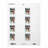  Tovenaar van Oz Dorothy Toto Glinda Munchkins Etiket (Full Sheet)