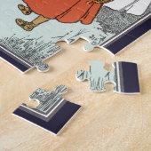  Tovenaar van Oz Dorothy Toto Glinda Munchkins Legpuzzel (Zijkant)