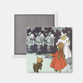  Tovenaar van Oz Dorothy Toto Glinda Munchkins Magneet (Voorkant / Achterkant)