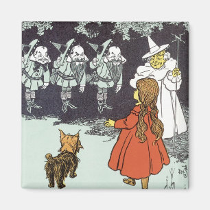 Tovenaar van Oz Dorothy Toto Glinda Munchkins Magneet