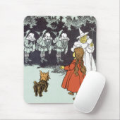 Tovenaar van Oz Dorothy Toto Glinda Munchkins Muismat (Met muis)