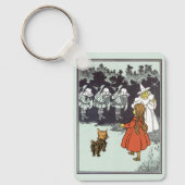  Tovenaar van Oz Dorothy Toto Glinda Munchkins Sleutelhanger (Voorkant)