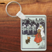 Tovenaar van Oz Dorothy Toto Glinda Munchkins Sleutelhanger (Voorkant)