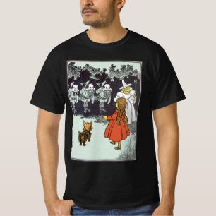  Tovenaar van Oz Dorothy Toto Glinda Munchkins T-shirt