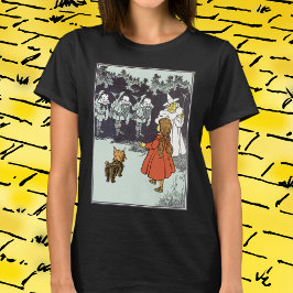  Tovenaar van Oz Dorothy Toto Glinda Munchkins T-shirt