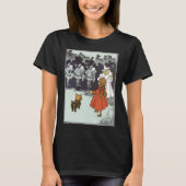  Tovenaar van Oz Dorothy Toto Glinda Munchkins T-shirt (Voorkant)