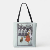  Tovenaar van Oz Dorothy Toto Glinda Munchkins Tote Bag (Achterkant)
