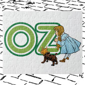  tovenaar van Oz Dorothy Toto met grote letters Legpuzzel