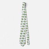 tovenaar van Oz Dorothy Toto met grote letters Stropdas (Voorkant)