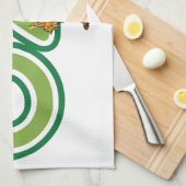  tovenaar van Oz Dorothy Toto met grote letters Theedoek (Quarter Fold)