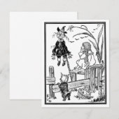 tovenaar van Oz, Dorothy Toto ontmoeten Scarecrow (Voorkant / Achterkant)
