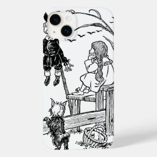  tovenaar van Oz, Dorothy Toto ontmoeten Scarecrow Case-Mate iPhone 14 Plus Hoesje