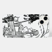 tovenaar van Oz, Dorothy Toto ontmoeten Scarecrow Case-Mate iPhone Case (Achterkant (horizontaal))