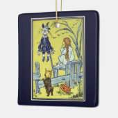  tovenaar van Oz, Dorothy Toto ontmoeten Scarecrow Keramisch Ornament (Links)