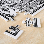  tovenaar van Oz, Dorothy Toto ontmoeten Scarecrow Legpuzzel (Zijkant)