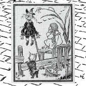 tovenaar van Oz, Dorothy Toto ontmoeten Scarecrow Legpuzzel