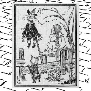 tovenaar van Oz, Dorothy Toto ontmoeten Scarecrow Legpuzzel