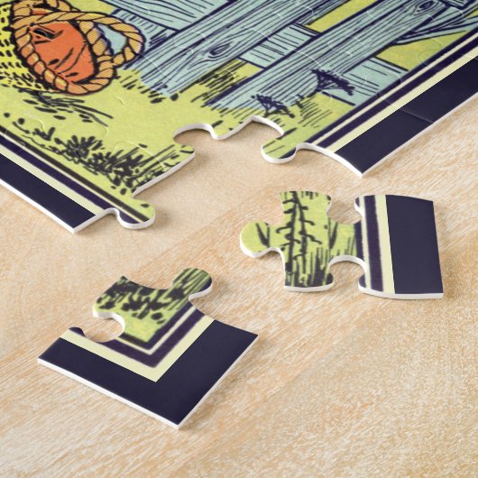  tovenaar van Oz, Dorothy Toto ontmoeten Scarecrow Legpuzzel (Zijkant)