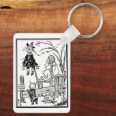 tovenaar van Oz, Dorothy Toto ontmoeten Scarecrow Sleutelhanger (Achterkant)