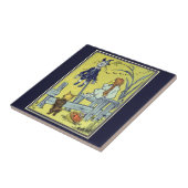 tovenaar van Oz, Dorothy Toto ontmoeten Scarecrow Tegeltje (Zijkant)