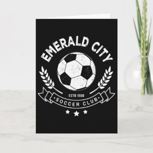 Tovenaar van Oz Emerald City Voetbal Costuum  Kaart