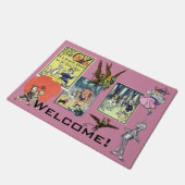 tovenaar van Oz Fairy Tale Book Characters Deurmat (Schuin)