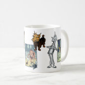 tovenaar van Oz Fairy Tale Book Characters Koffiemok (Voorkant rechts)