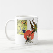 tovenaar van Oz Fairy Tale Book Characters Koffiemok (Links)