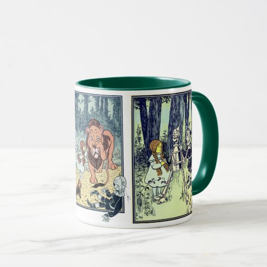 tovenaar van Oz Fairy Tale Book Characters Mok (Voorkant rechts)