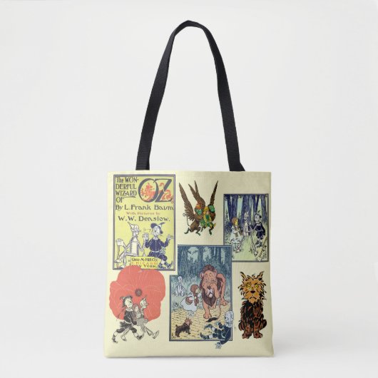  tovenaar van Oz Fairy Tale Book Characters Tote Bag (Voorkant)