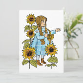  Tovenaar van Oz Fairy Tale Dorothy Sunflower (Staand voorkant)