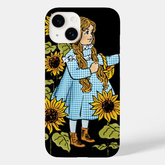  Tovenaar van Oz Fairy Tale Dorothy Sunflower Case-Mate iPhone Case (Achterkant)