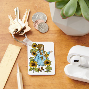  Tovenaar van Oz Fairy Tale Dorothy Sunflower Sleutelhanger