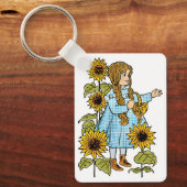  Tovenaar van Oz Fairy Tale Dorothy Sunflower Sleutelhanger (Voorkant)