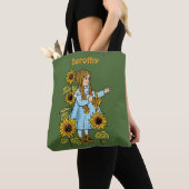 Tovenaar van Oz Fairy Tale Dorothy Sunflower Tote Bag (Dichtbij)