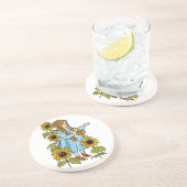  Tovenaar van Oz Fairy Tale Dorothy Sunflower Zandsteen Onderzetter (Zijkant)