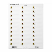  Tovenaar van Oz Fairy Tale Sunflower in Bloom Etiket (Full Sheet)