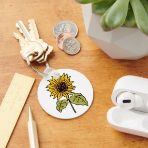 Tovenaar van Oz Fairy Tale Sunflower in Bloom Sleutelhanger