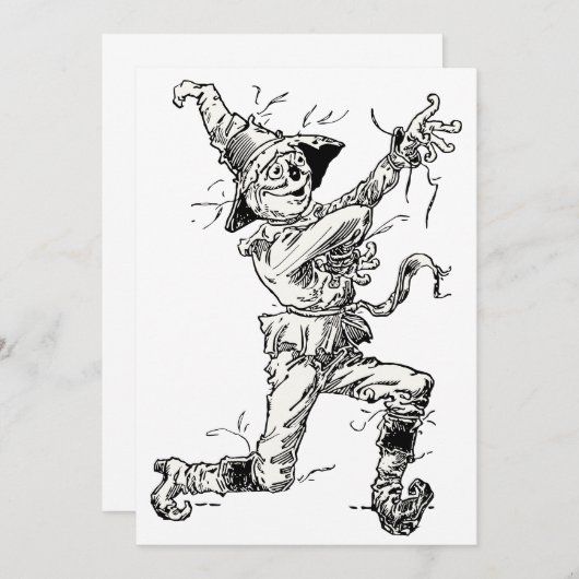  Tovenaar van Oz Fairy Tales, de Scarecrow (Voorkant / Achterkant)