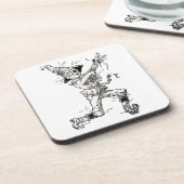 Tovenaar van Oz Fairy Tales, de Scarecrow Bier Onderzetter (Linkerzijde)