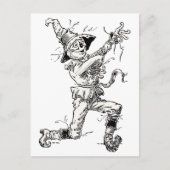  Tovenaar van Oz Fairy Tales, de Scarecrow Briefkaart (Voorkant)